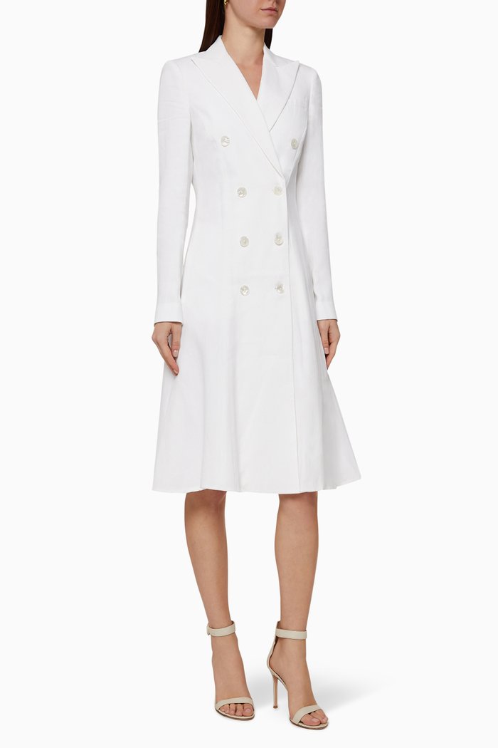 

Zoie Linen Day Dress, Neutral