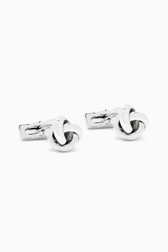 

Ball Of Wool Cufflinks in Palladium, Silver