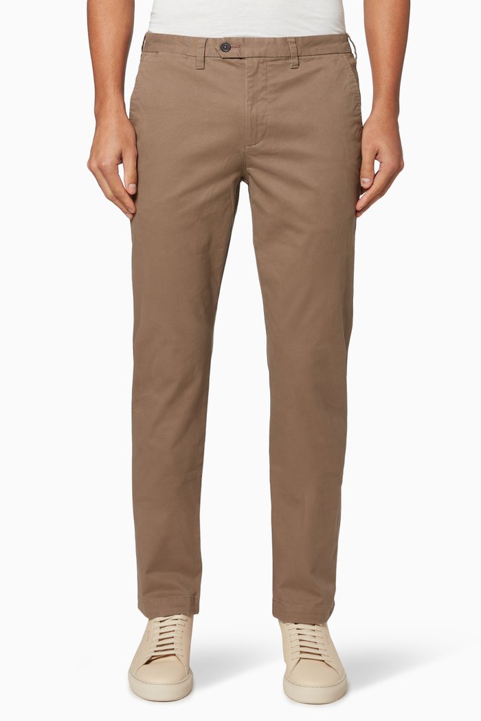 

Sincere Slim Fit Cotton Chinos, Neutral