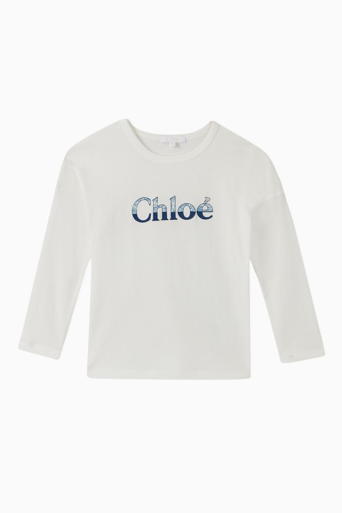 

Logo Cotton T-Shirt, Neutral