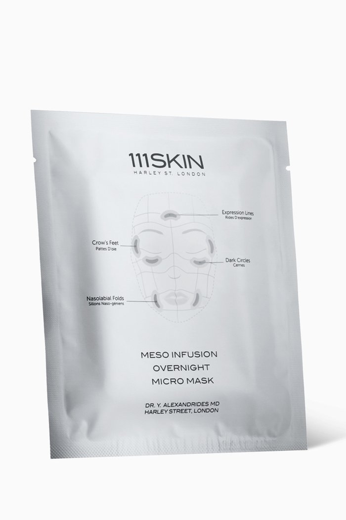 Meso Infusion Overnight Micro Facial Mask Single, 16g, Multicolour