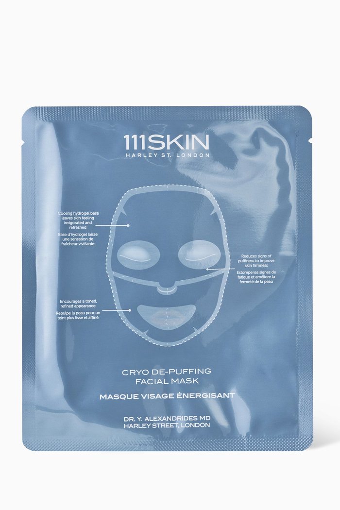 

Sub Zero De-Puffing Energy Mask, Pack of 5, Colourless