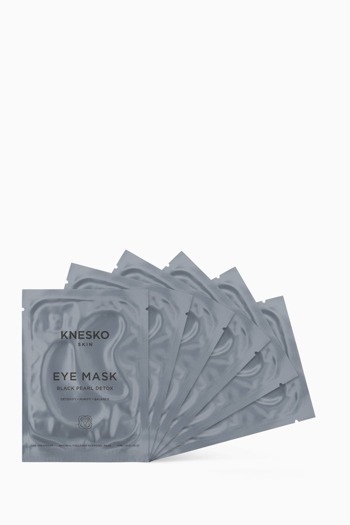 

Black Pearl Detox Eye Mask, Pack of 6, Multicolour