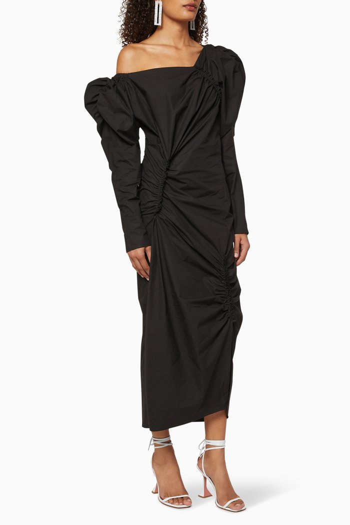 

Andi Asymmetric Dress, Black