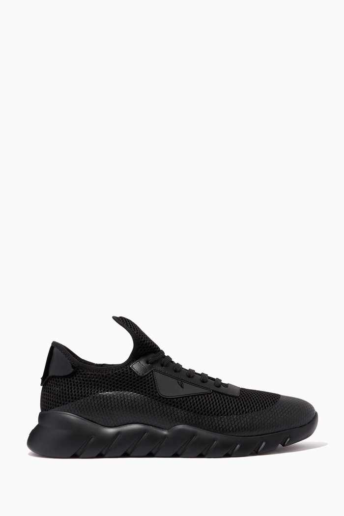 

Bag Bugs Eyes Sneakers in Tech Mesh, Black