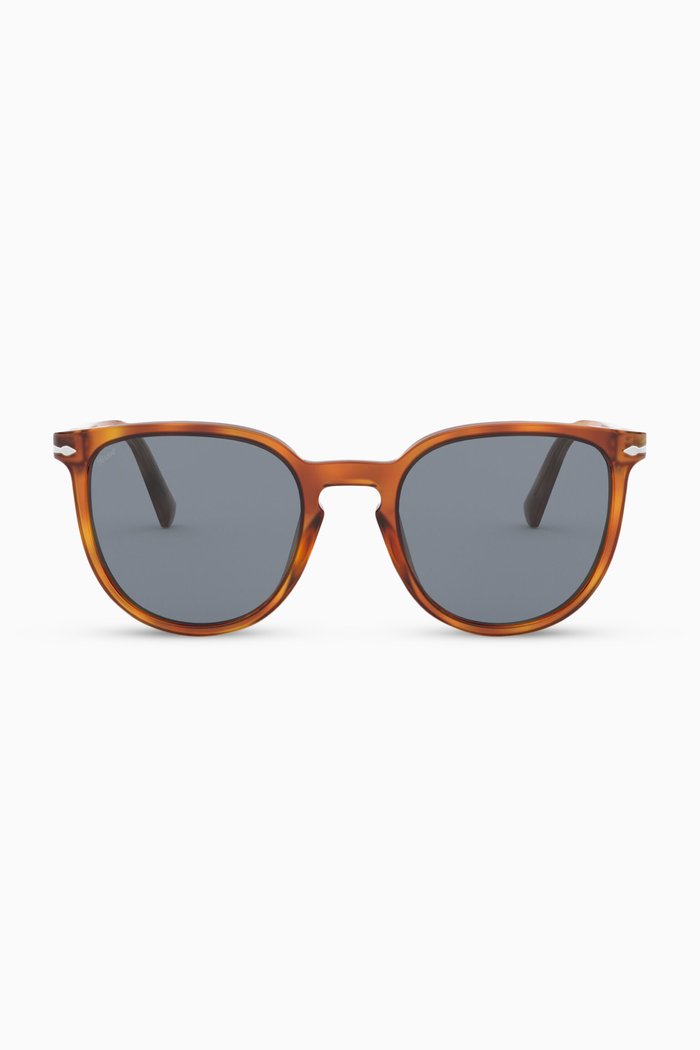 

PO3226S Sunglasses in Acetate, Brown