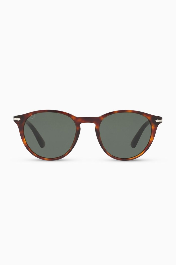 

PO3234S Sunglasses in Acetate, Brown