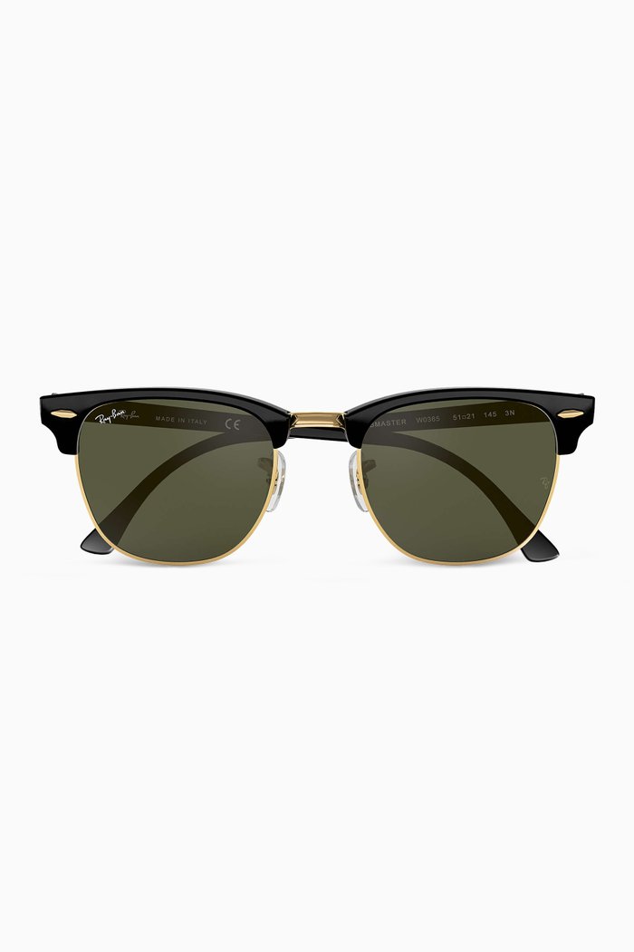 

Clubmaster Classic Sunglasses, Black