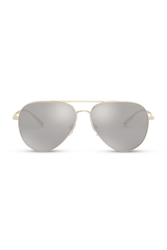 

Greca Pilot Sunglasses, Gold