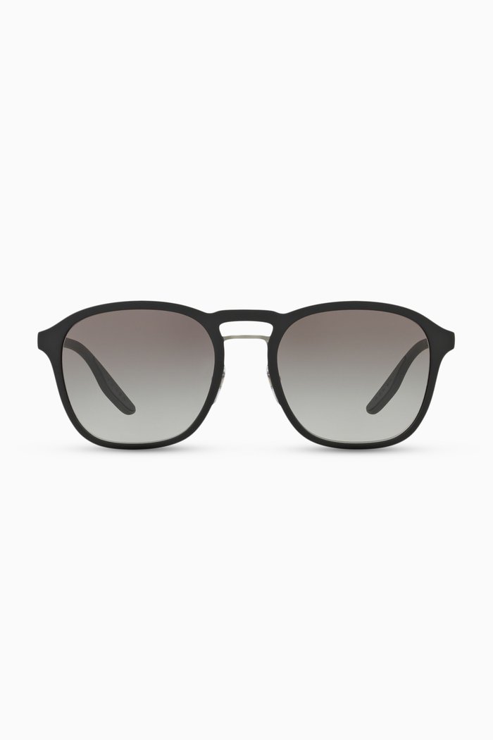 

Square Sunglasses in Acetate, Black