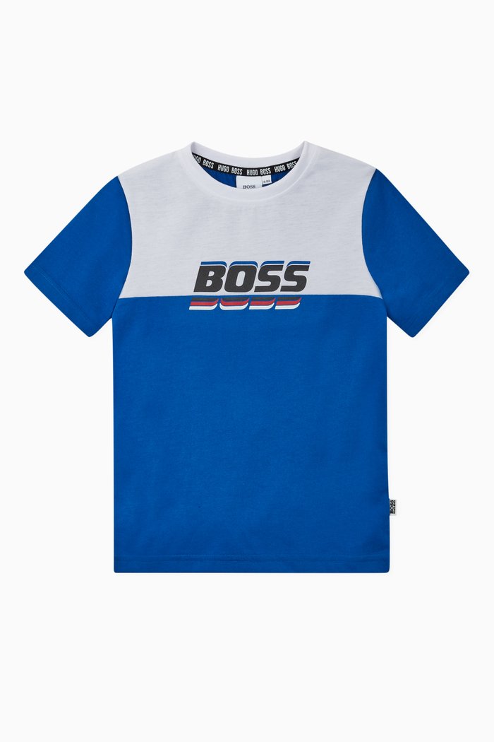 

Logo Cotton T-Shirt, Blue