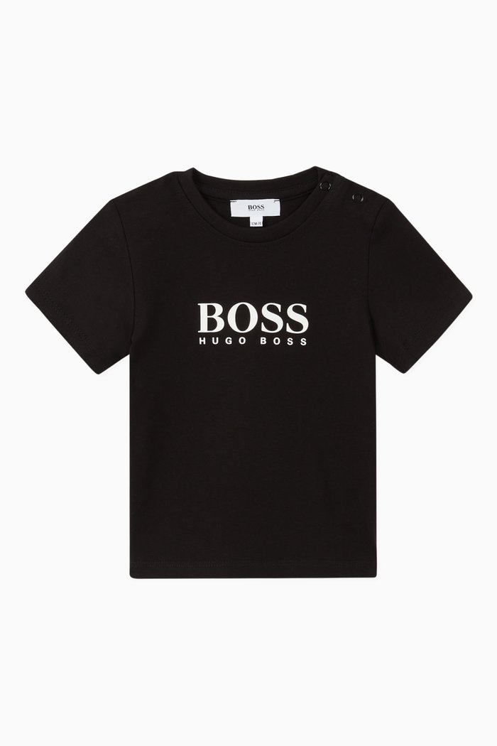 

Logo Cotton T-Shirt, Black