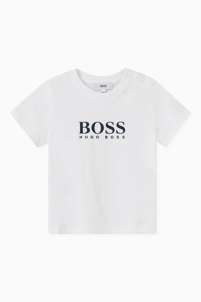 

Logo Cotton T-Shirt, White