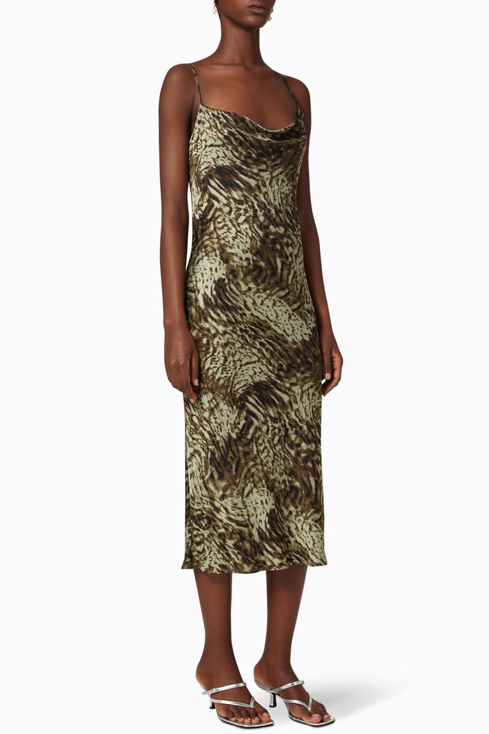 

Jungle Print Slip Dress, Multicolour