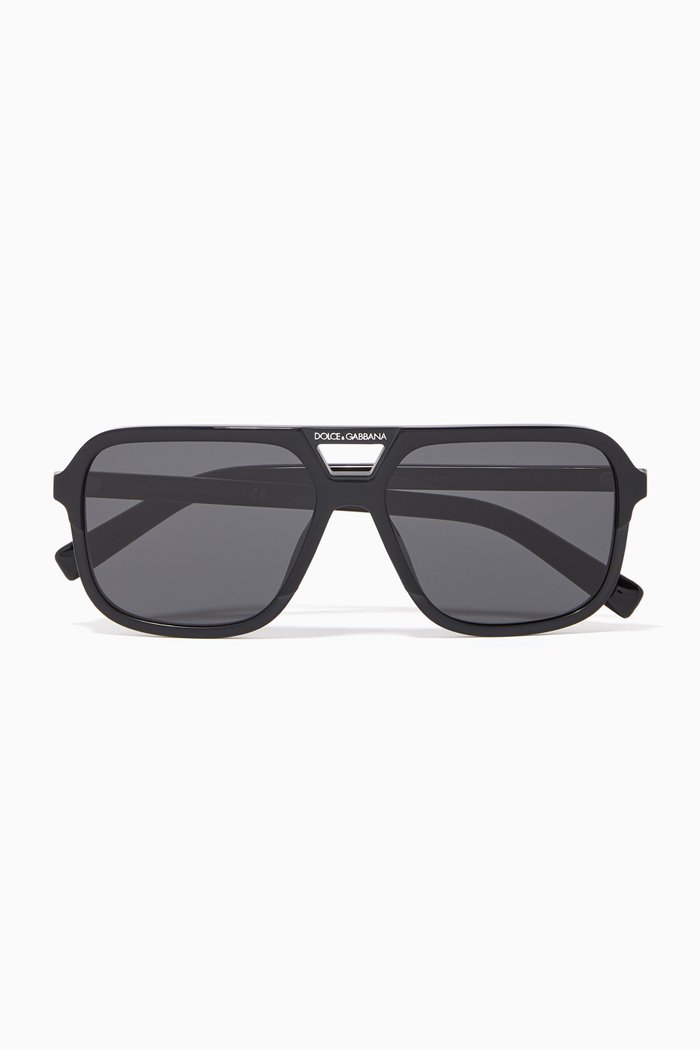 

Angel Acetate Sunglasses, Black