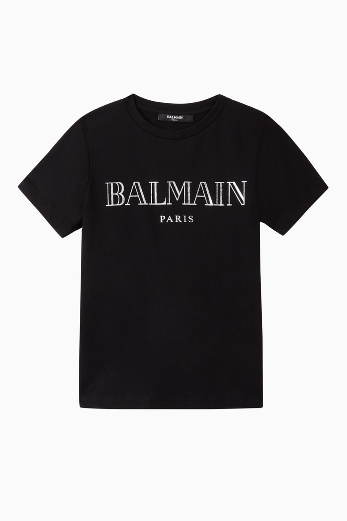 

Balmain Jersey T-Shirt, Black