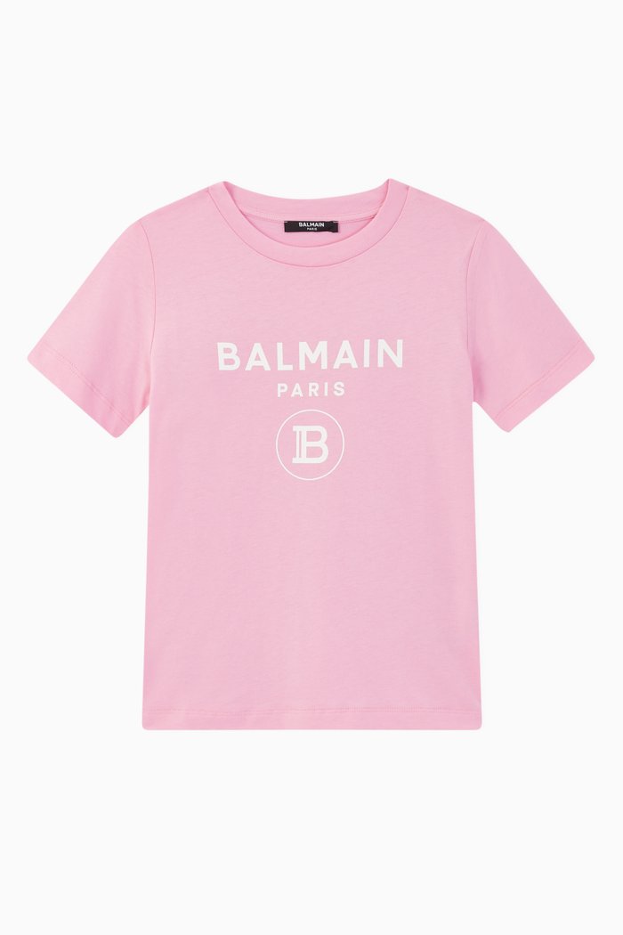 

Balmain Jersey T-Shirt, Pink