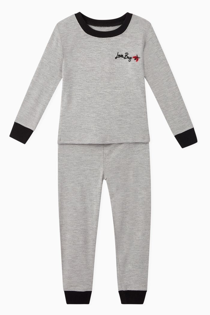 

Lulu Jersey Pyjama Set, Grey