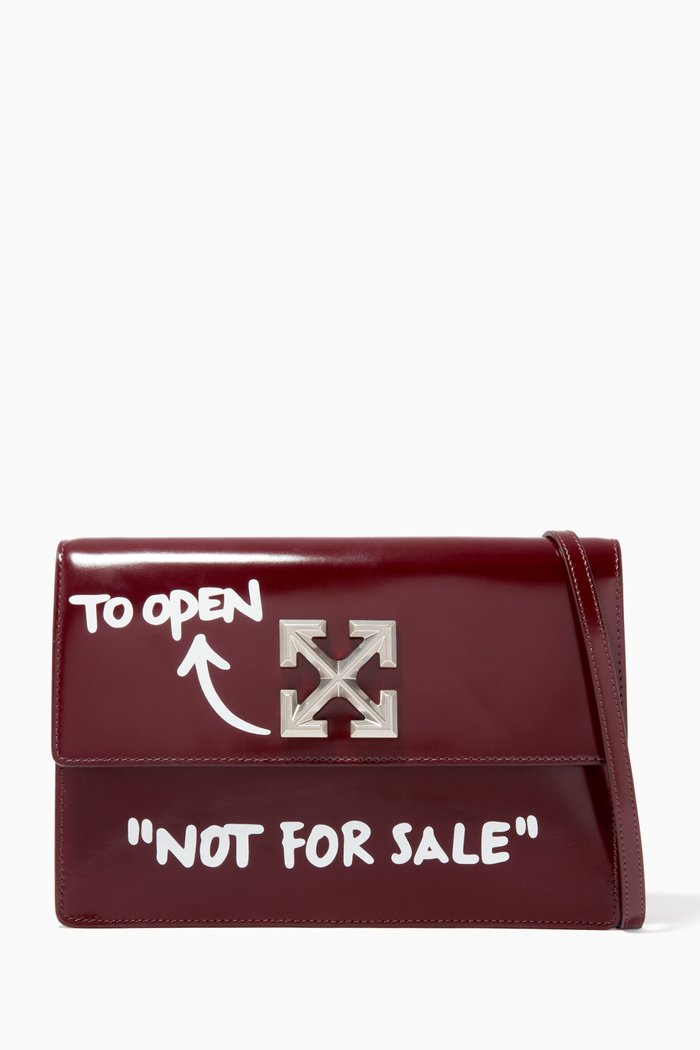 

1.0 Jitney Bag in Leather, Burgundy