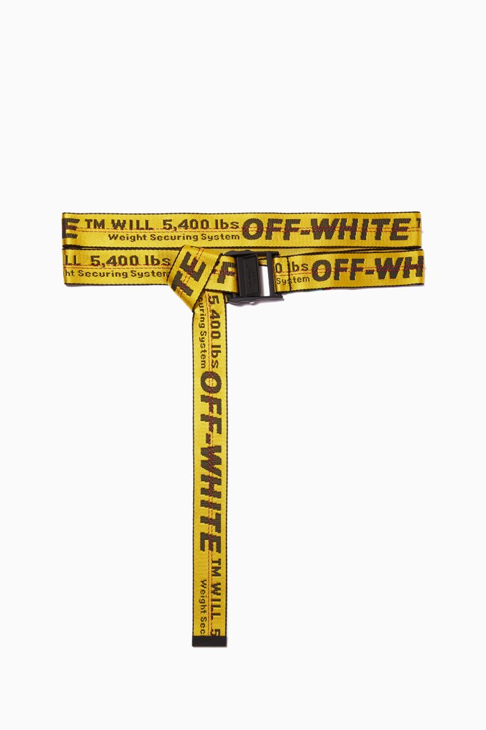

Classic Industrial Belt in Nylon, Yellow