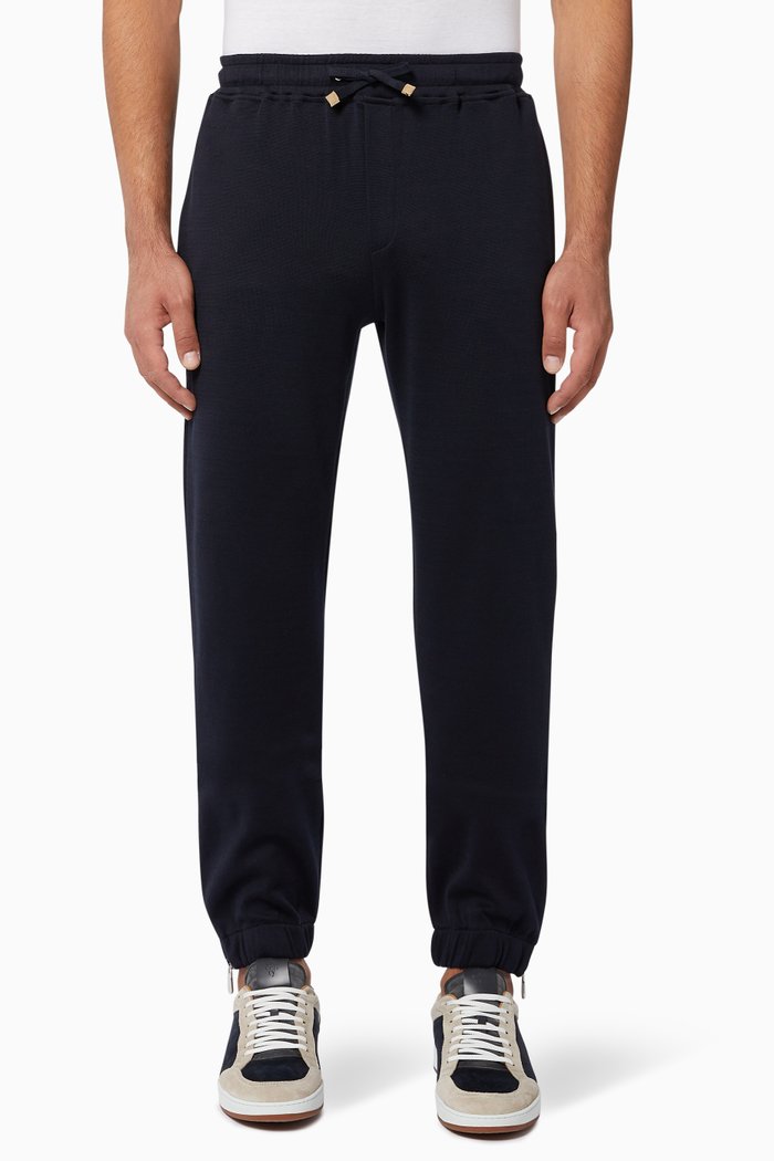

Stretch Cotton Sweatpants, Blue
