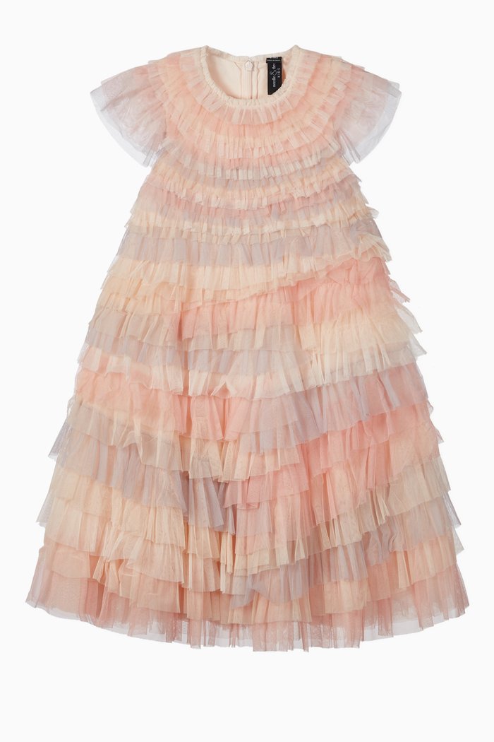 

Petra Ruffle Dress, Multicolour