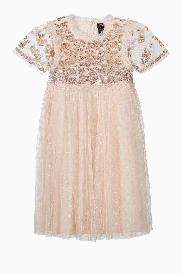 

Lilybelle Sequin Dress, Gold