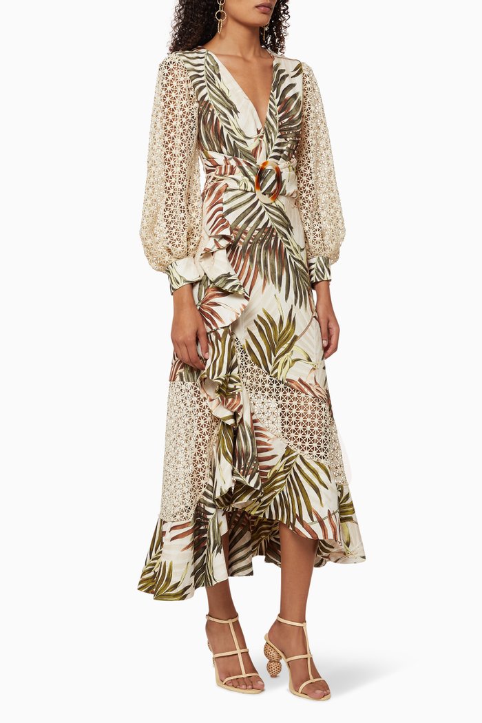 

Palmeira Midi Dress, Multicolour