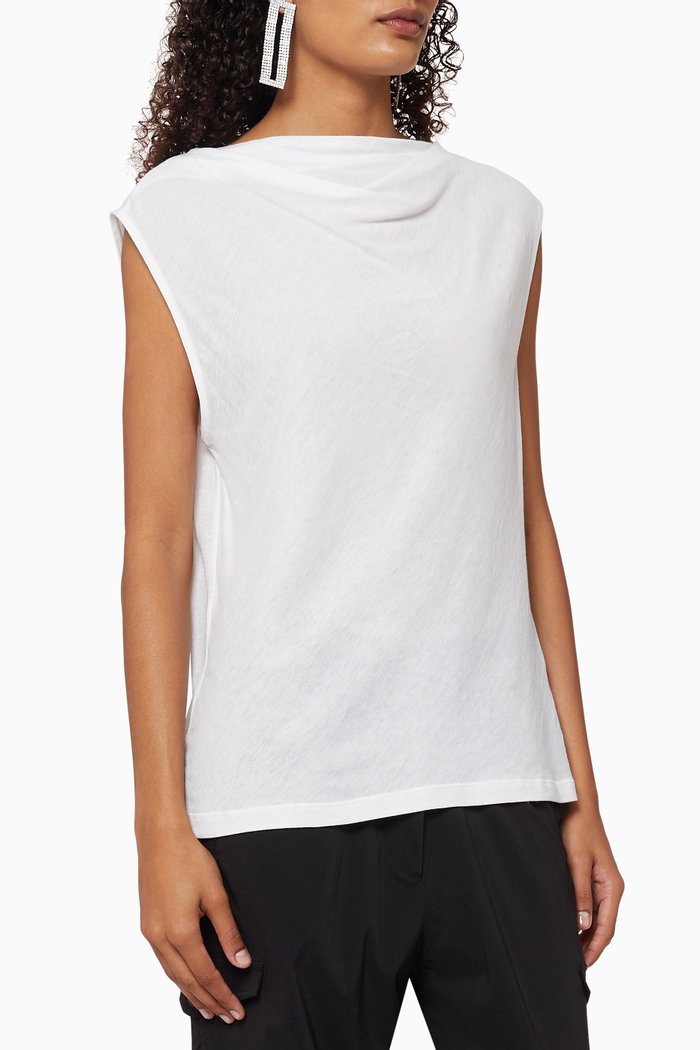 

Selma Cotton Top, White