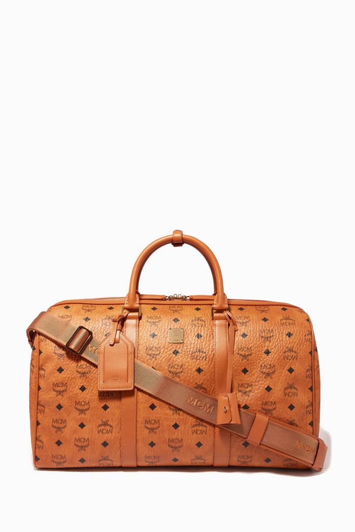 

Medium Traveler Weekender in Visetos, Brown