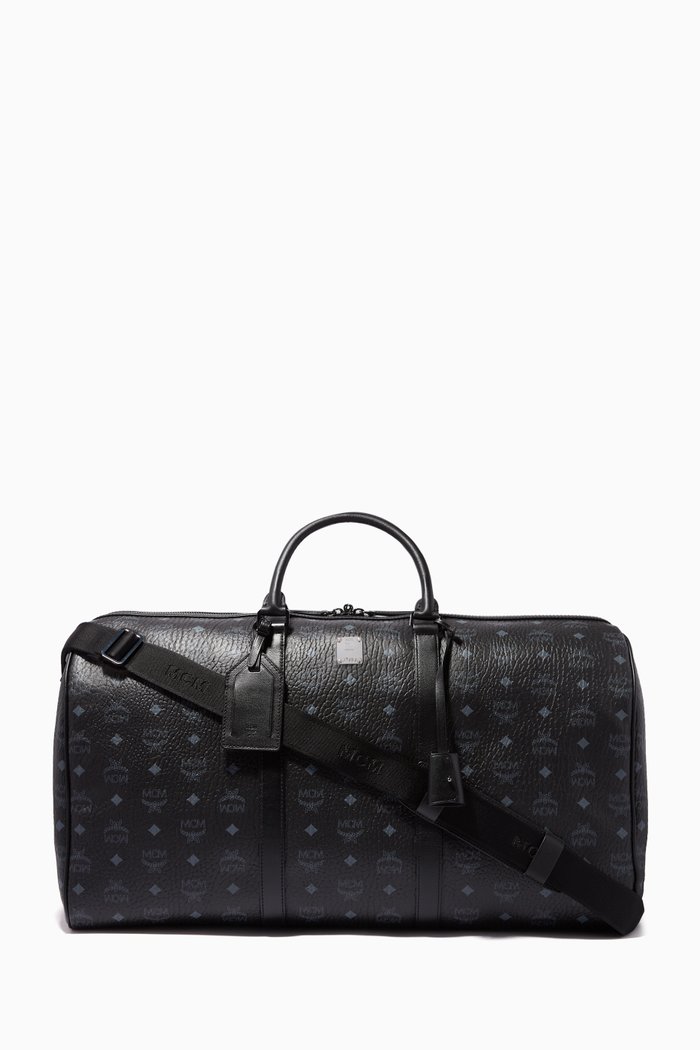 

XLarge Traveler Weekender in Visetos, Black