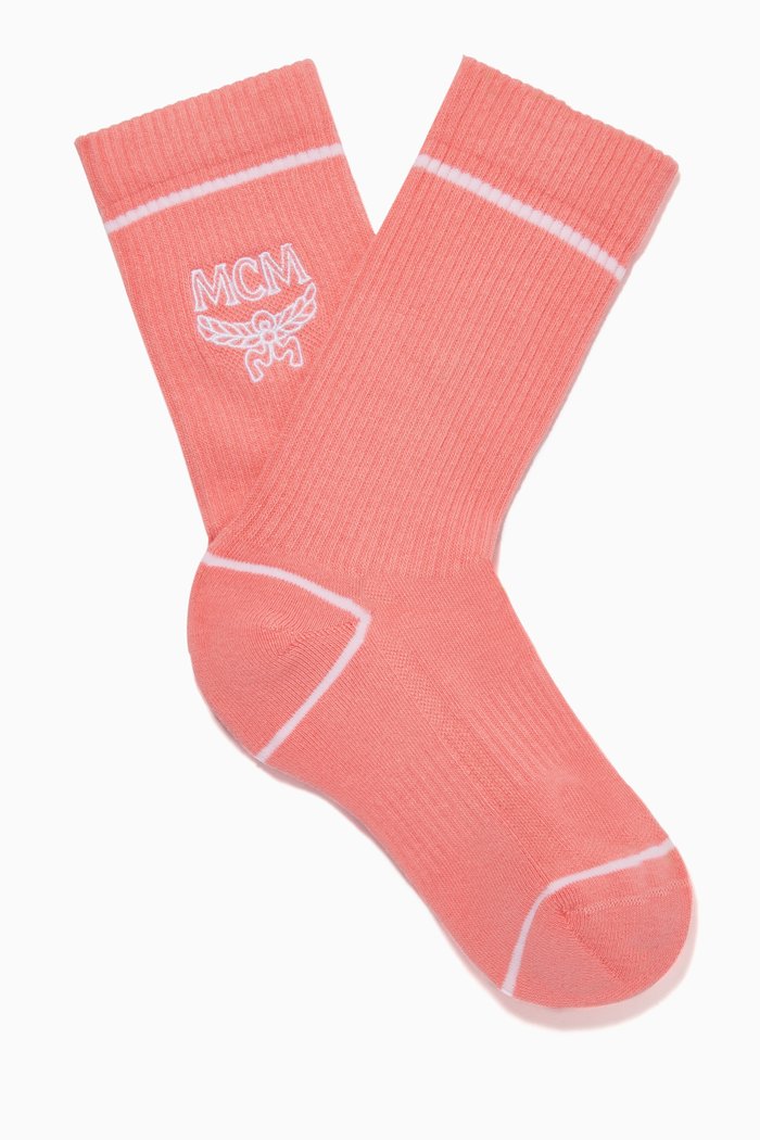 

Classic Logo Cotton Socks, Pink