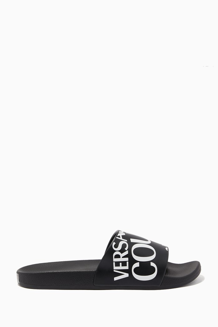 

Logo Rubber Slides, Black