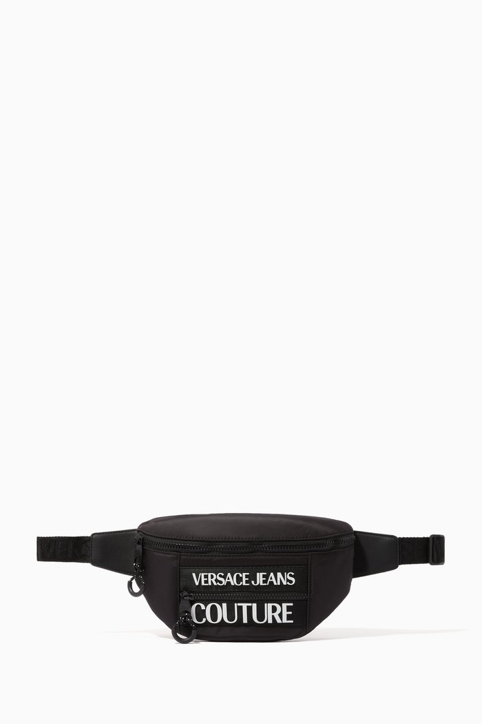 

Logo Belt Bag in Nylon, Black