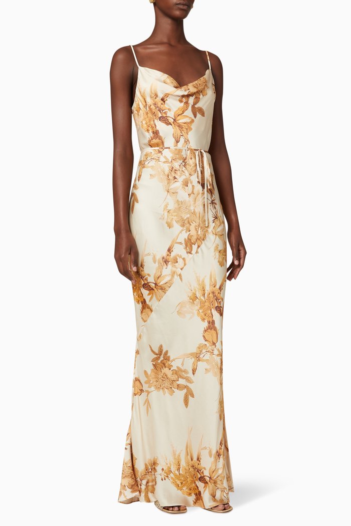 

Ines Bias Maxi Dress, White