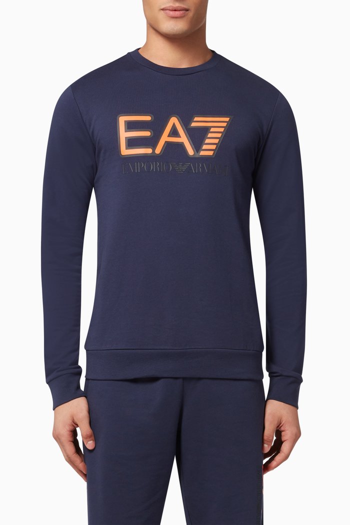 

EA7 Jersey Sweatshirt, Blue