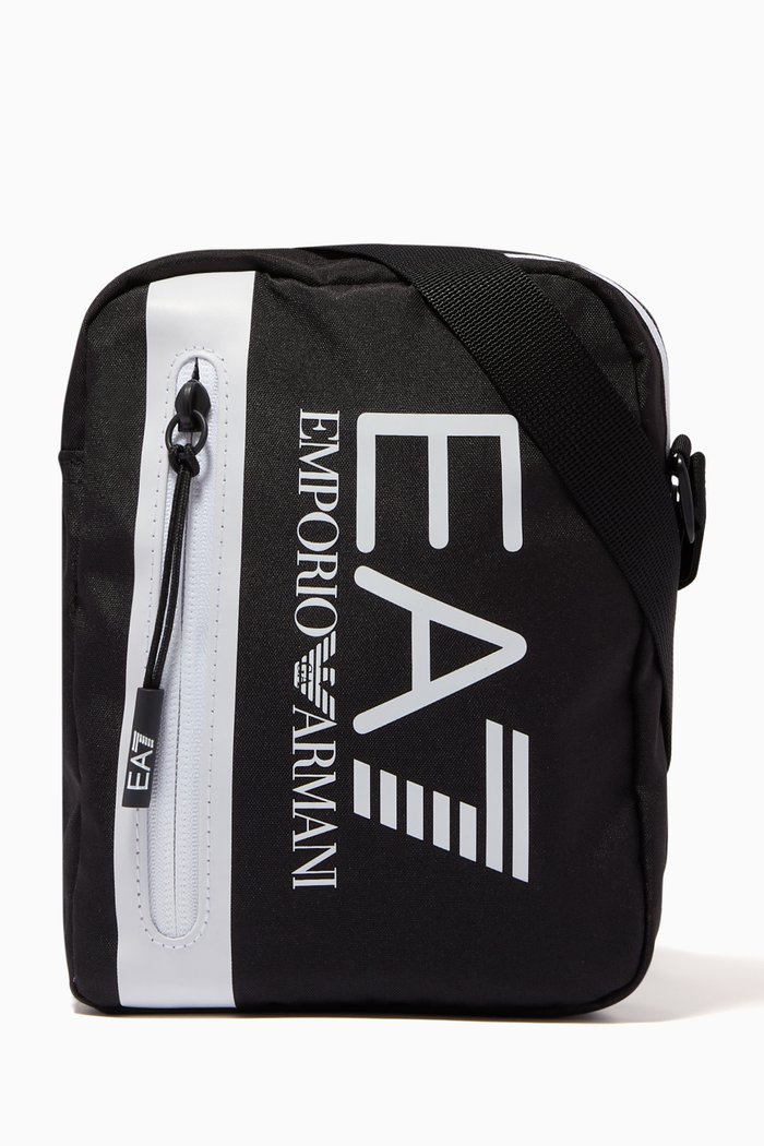 

EA7 Train Core Crossbody Bag in Nylon, Black
