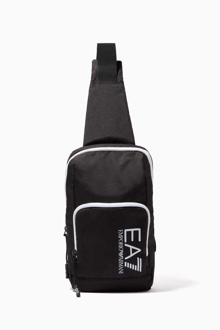 

EA7 Train Core Crossbody Belt Bag, Black