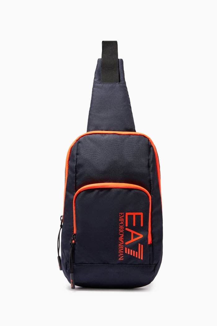 

EA7 Train Core Crossbody Belt Bag, Blue