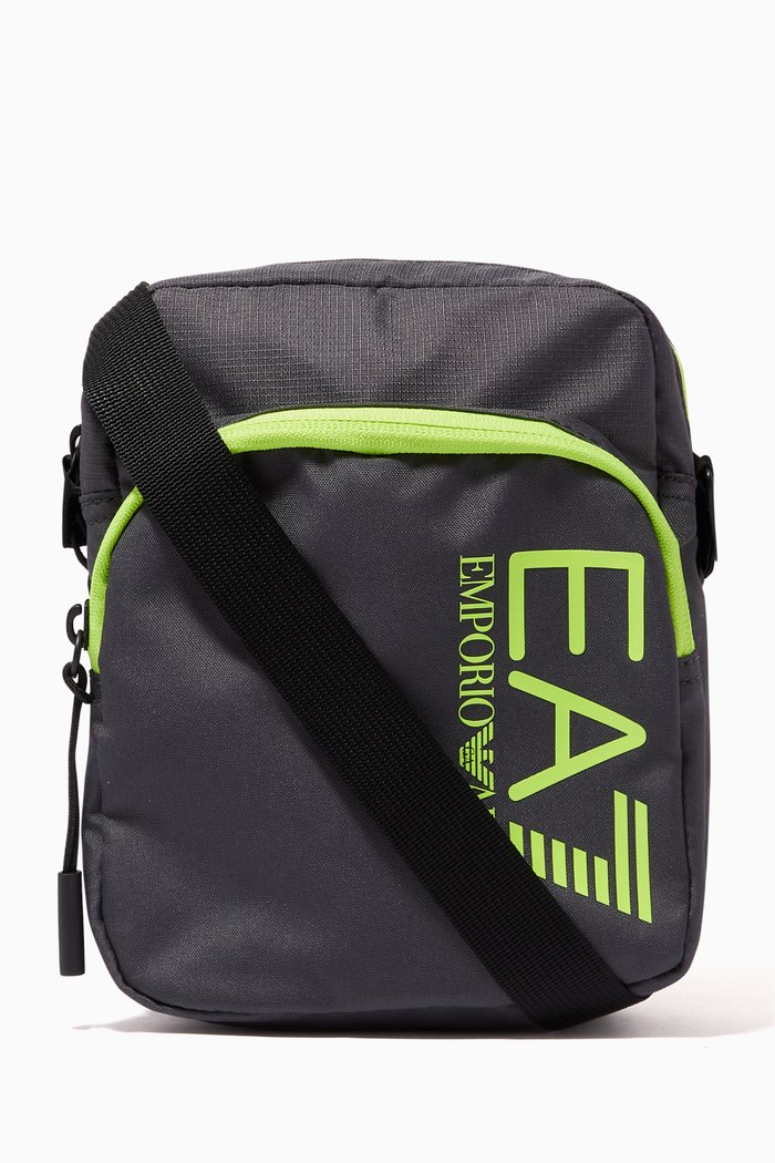 

EA7 Train-Core Small Crossbody Bag in Nylon, Grey