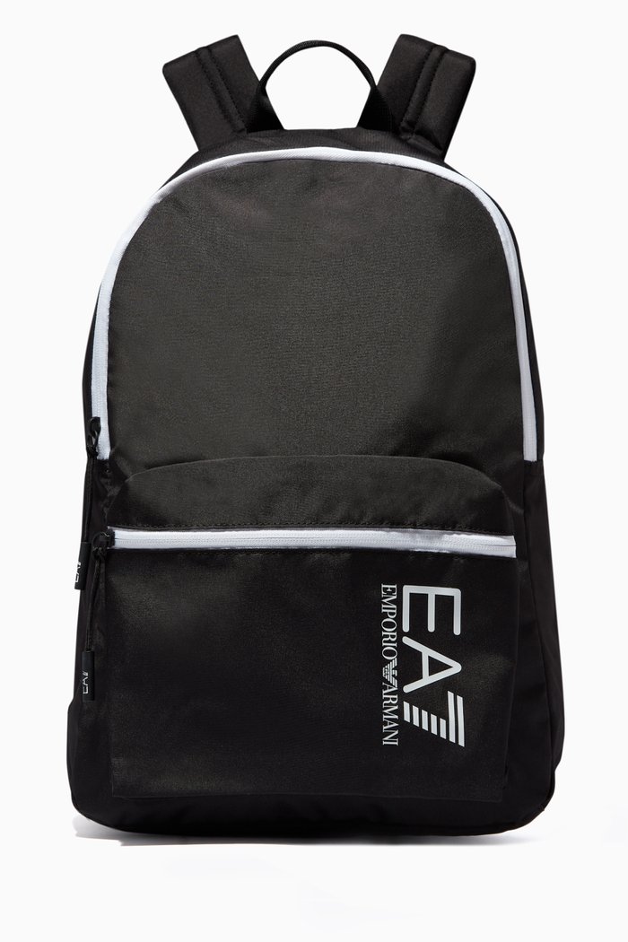 

EA7 Train Core Backpack in Nylon, Black