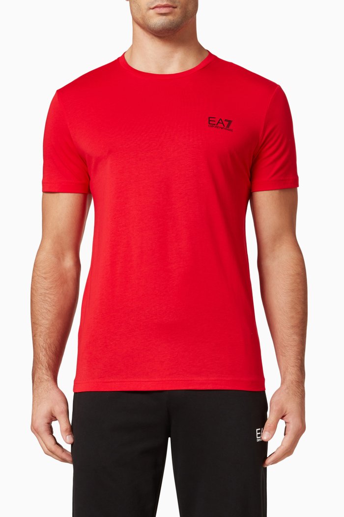 

EA7 Train Core Jersey T-Shirt, Red