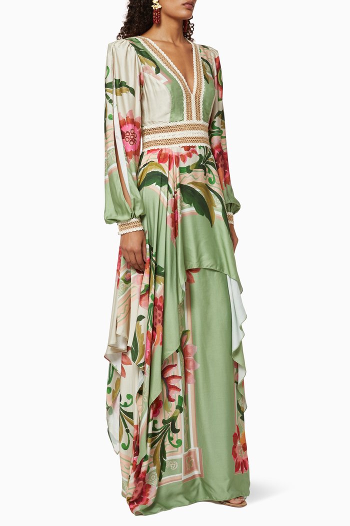 

Printed Layered Dress, Multicolour