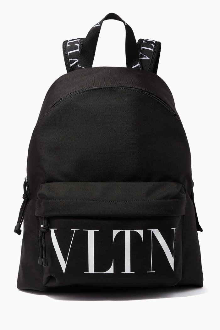 

Valentino Garavani VLTN Backpack in Nylon, Black