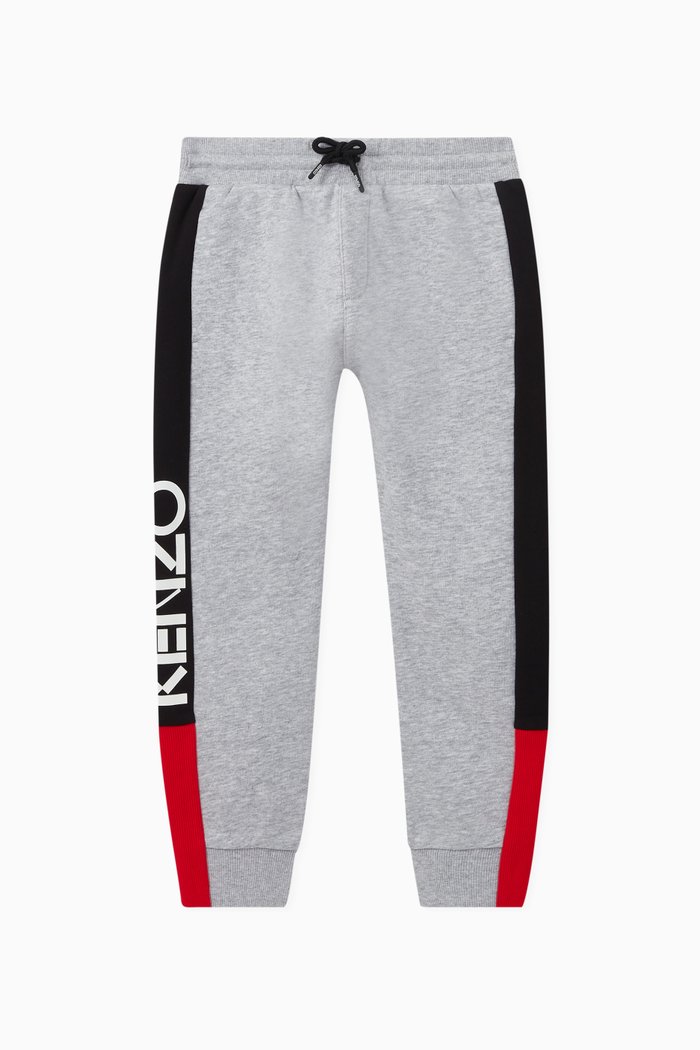 

Logo Jersey Fleece Sweatpants, Grey