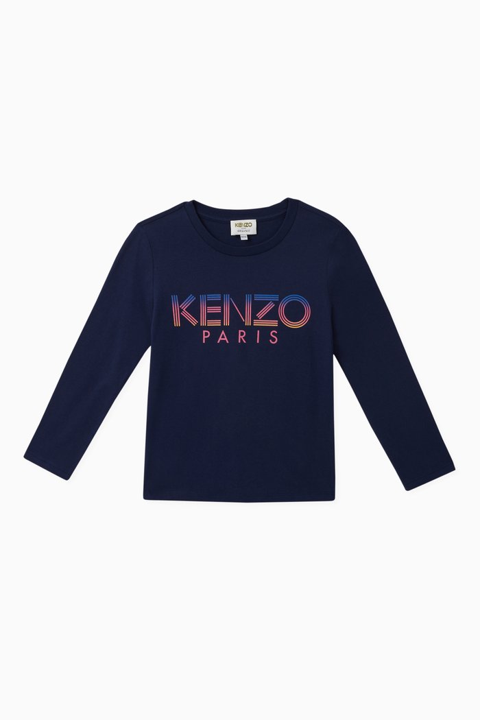 

Logo Cotton T-Shirt, Blue