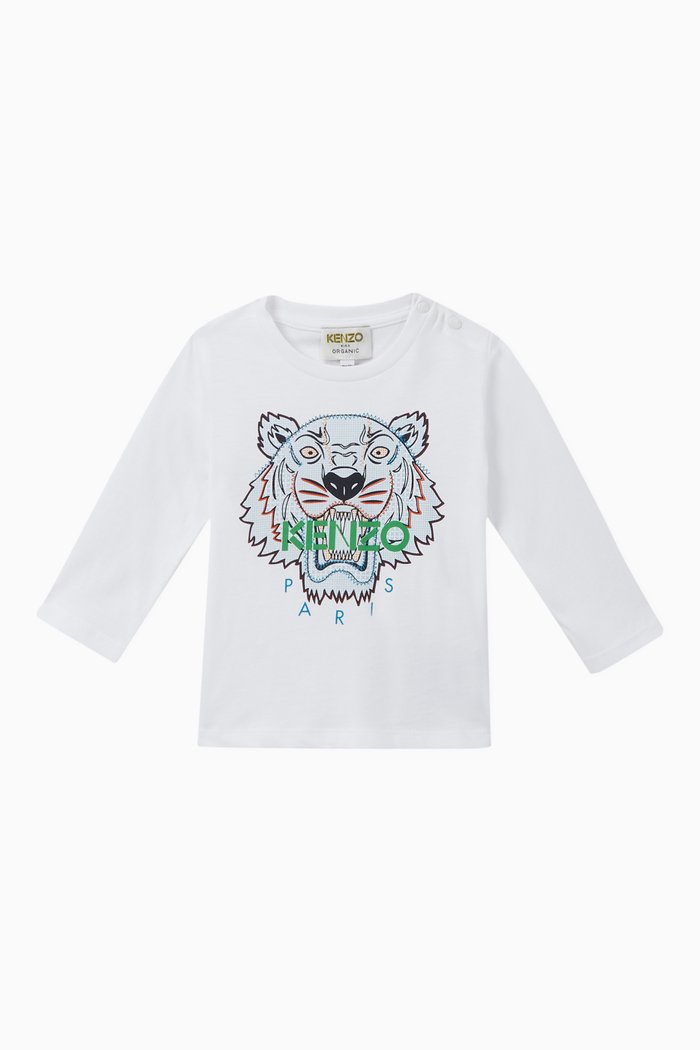 

Tiger Jersey T-Shirt, White