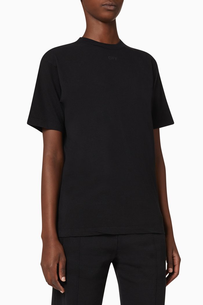 

Arrows Cotton T-Shirt, Black