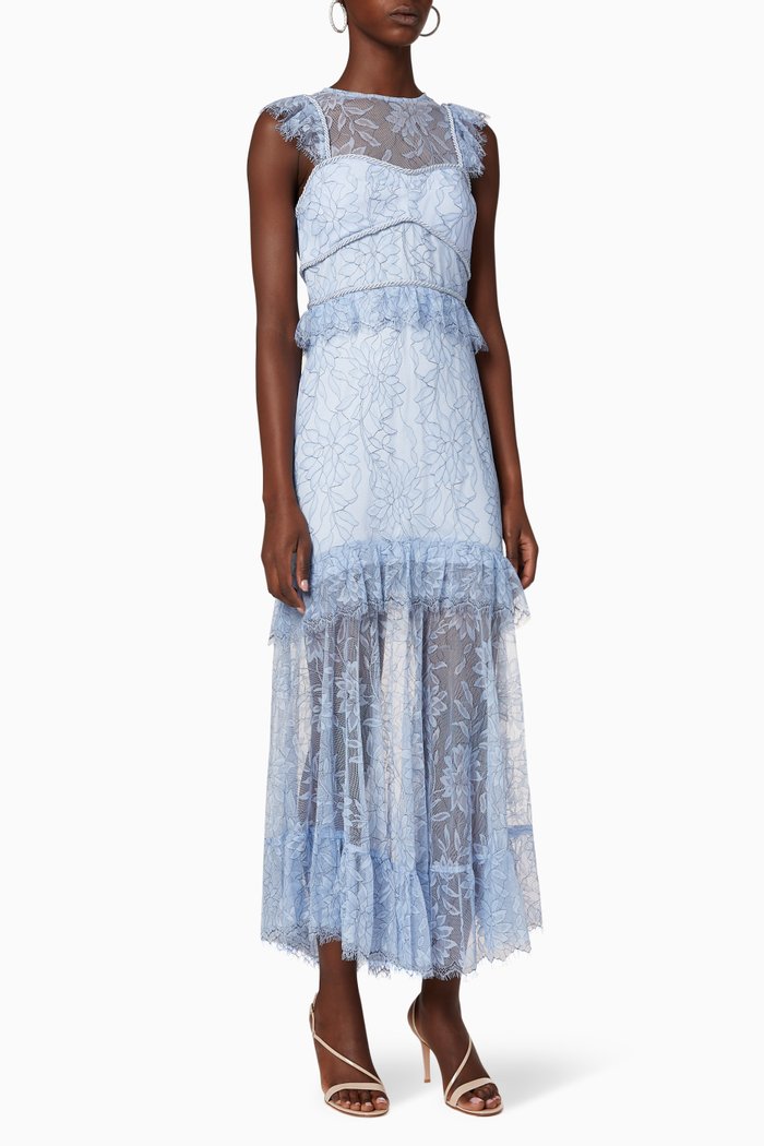 

I Found You Midi Dress, Blue