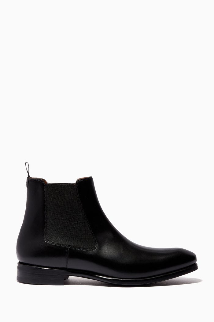 

Chelsea Boots in Leather, Black